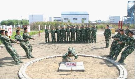 安徽滁州消防拓展訓(xùn)練基地開展冬訓(xùn)